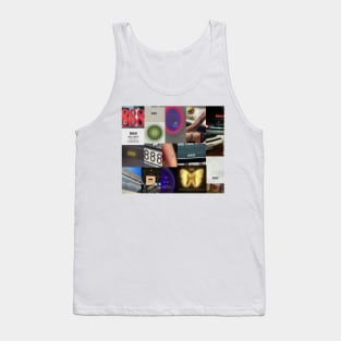 888 angel number aesthetic collage Tank Top